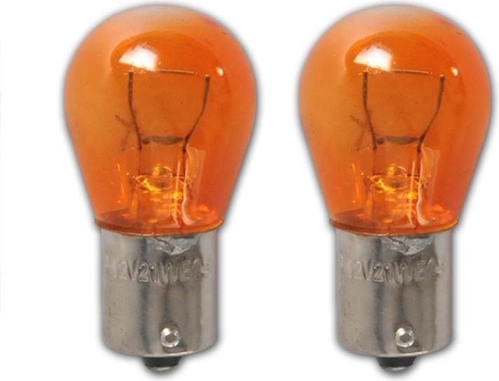Image du produit ProPlus Ampoule auto 12V 21W BAU15s orange 2 pièces sous blister