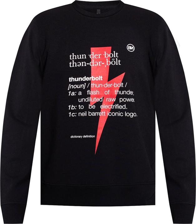 Actual product image Neil Barrett Logo Sweatshirt (M)
