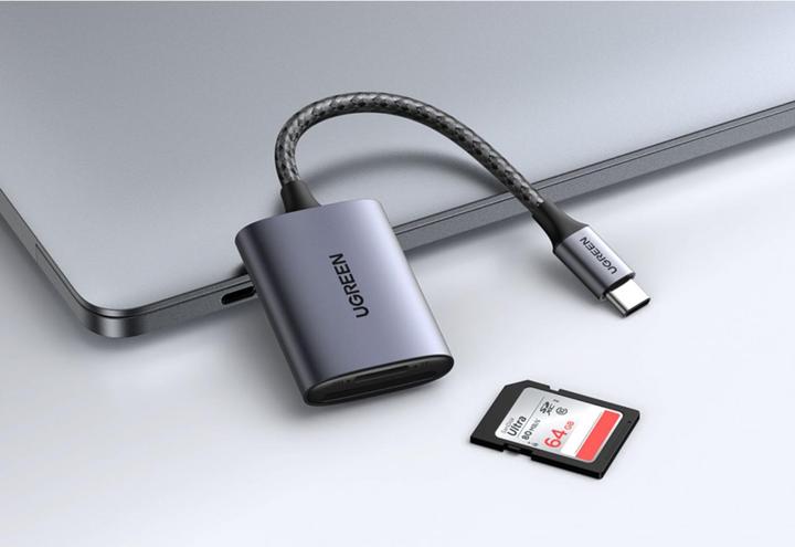 Actual product image Ugreen USB-C Card Reader CM401 (USB-C 3.2 Gen 1)