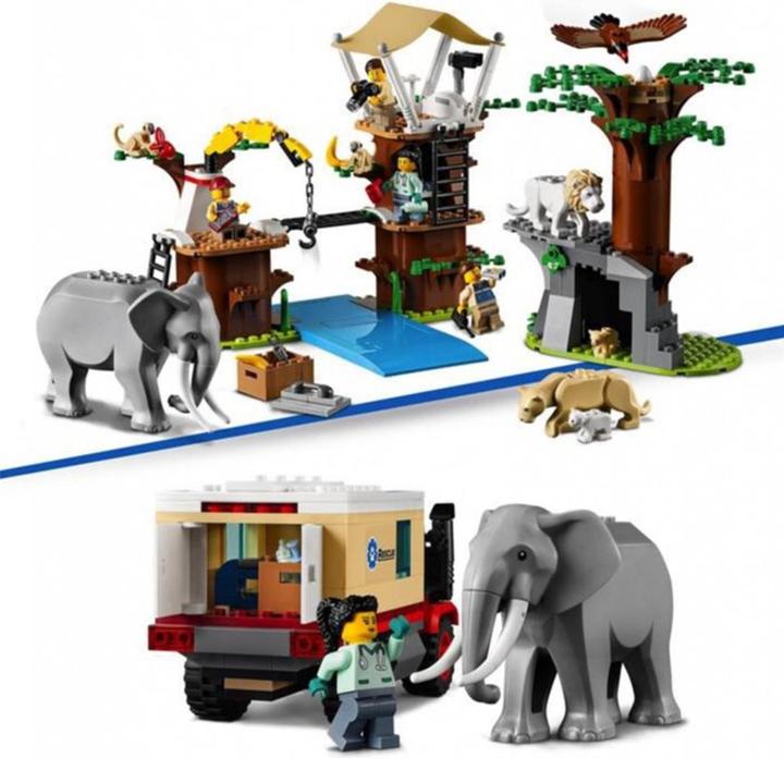 Immagine prodotto LEGO Campo di soccorso per animali (60307, LEGO City, Set LEGO rari)