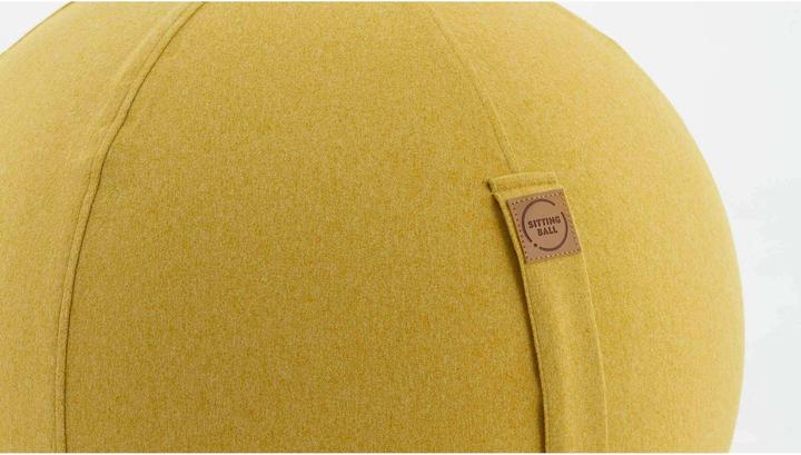 Actual product image Magma Seat ball Felt Mustard (65 cm)