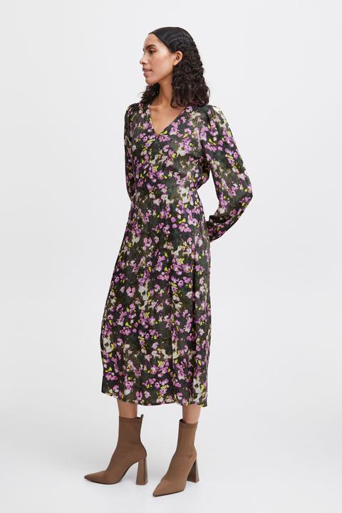 Actual product image B.young BYJOSA VNECK MIDI DRESS - 20813505 (40)