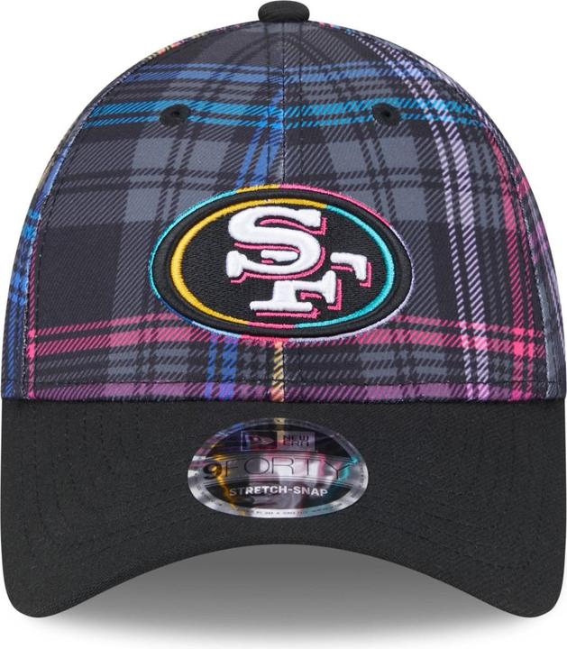 Actual product image New Era San Francisco 49Ers Crucial Catch 9Forty Cap (One size)