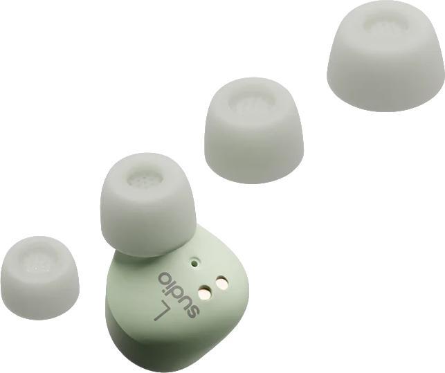 Actual product image Sudio T2 Headset Wired In-ear Calls/Music USB Type-C Bluetooth Green (ANC, 7.50 h, Cable)