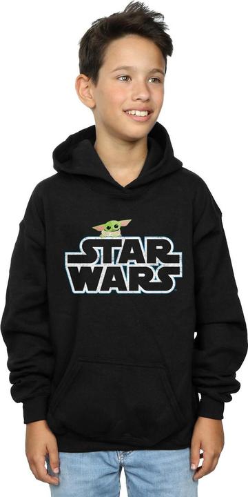 Immagine prodotto Star Wars The Mandalorian The Child Logo Felpa con Cappuccio Ragazzi (128)
