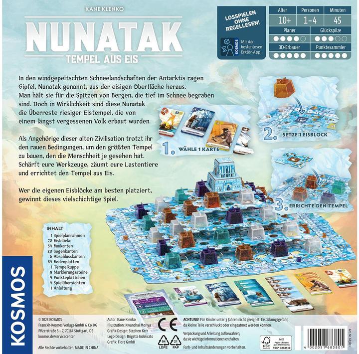 Immagine prodotto Kosmos Nunatak (Tedesco)