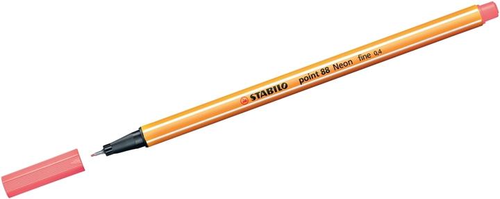 Produktbild STABILO point 88 Fineliner (Neonrot, 1 x)