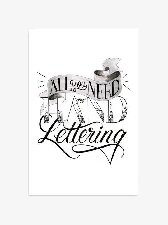 Produktbild Faber-Castell Pitt Artist Pen Handlettering (Schwarz, Grau, 9 x)