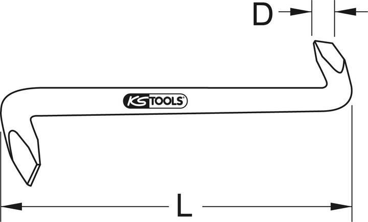 Immagine prodotto KS Tools Cacciavite offset BRONZEplus (Porta)