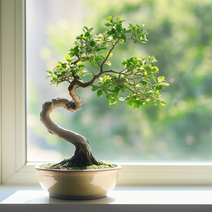 Actual product image Plant in a Box Zelkova serrata - Bonsaibaume (25 cm)