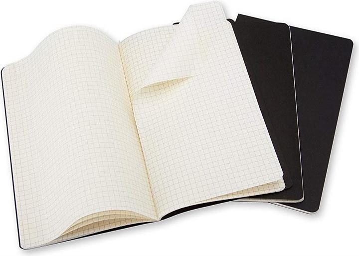 Immagine prodotto Moleskine Set tascabile Cahier di 3 (A6, Quadretti, Copertina morbida)