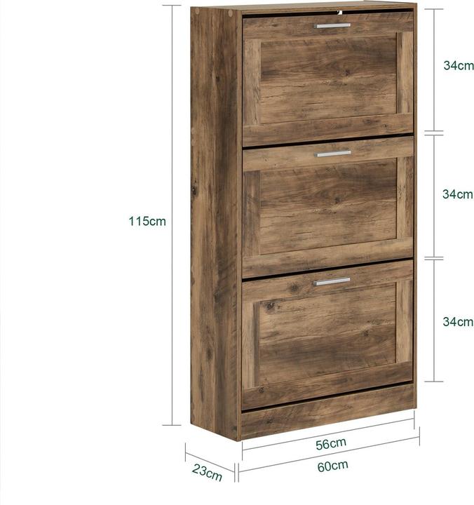 Actual product image SoBuy Shoe tipper (60 x 115 x 23 cm)