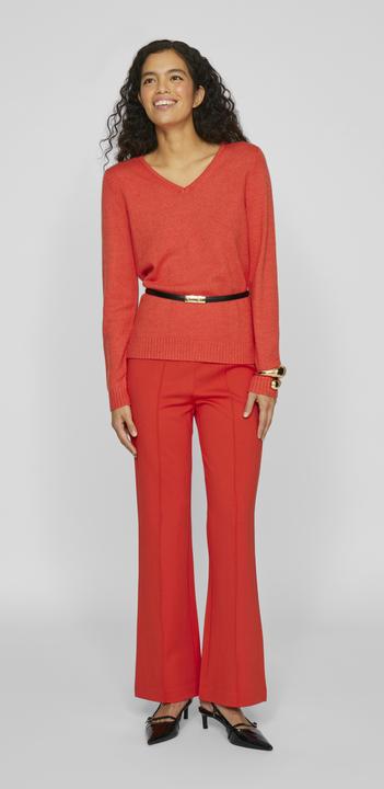 Actual product image Vila Straight Fit High Waist Trousers (L)