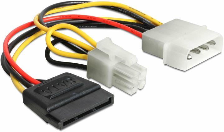 Produktbild Delock P4 4Pin Stecker & SATA Adapter