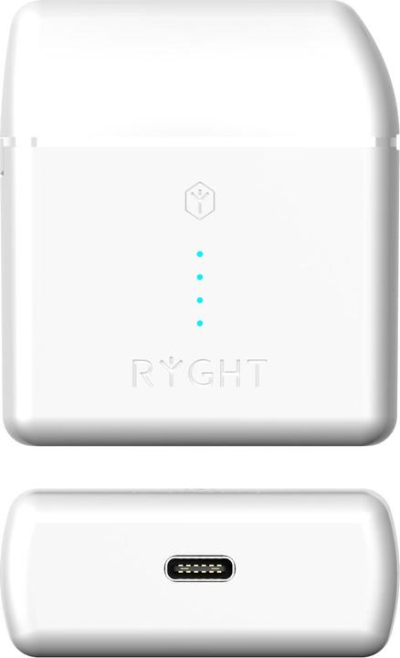 Actual product image Ryght NEMESIS+ Bluetooth® HiFi In Ear Headphone In Ear Headset, Volume Control, Touch Control (22 h, Wireless)