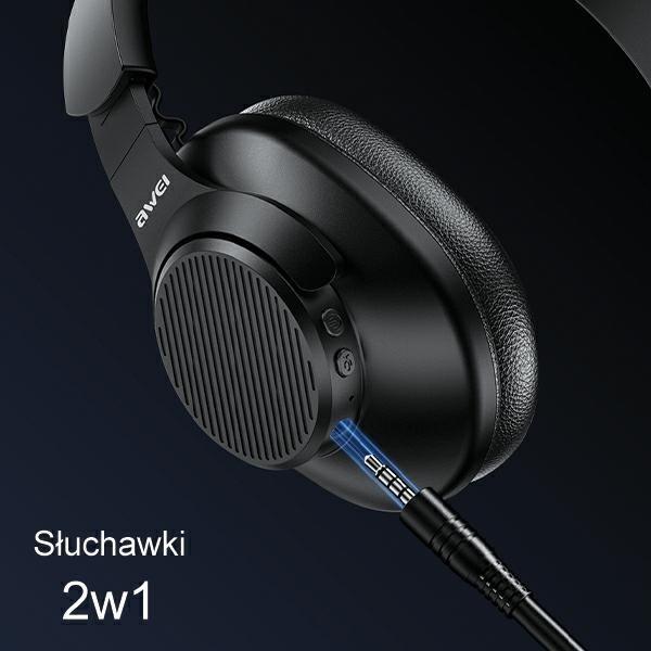 Produktbild Awei słuchawki nauszne A997 Pro ANC Bluetooth czarny/black (ANC, 24 h, Kabellos)