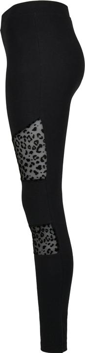 Image du produit Urban Classics Ladies Flock Lace Inset Leggings (XS)