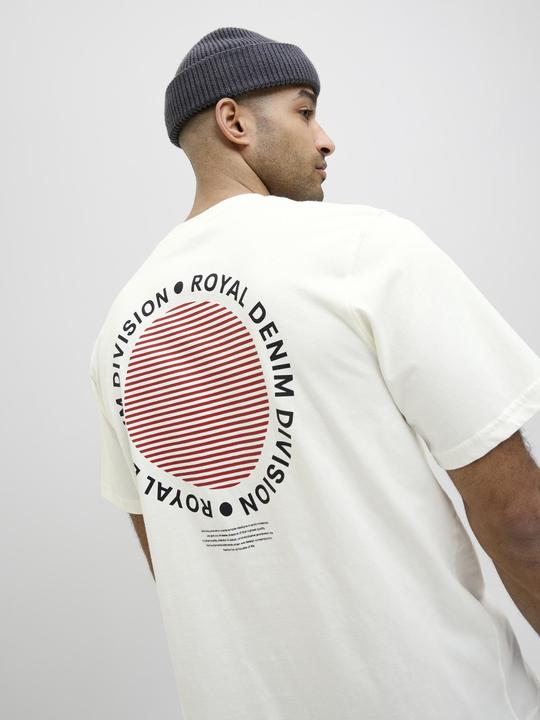 Actual product image Jack & Jones RDD Rückenprint Rundhals T-shirt T-shirt (XL)