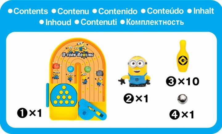 Actual product image Epoch Minions U-Turn Bowling (German)
