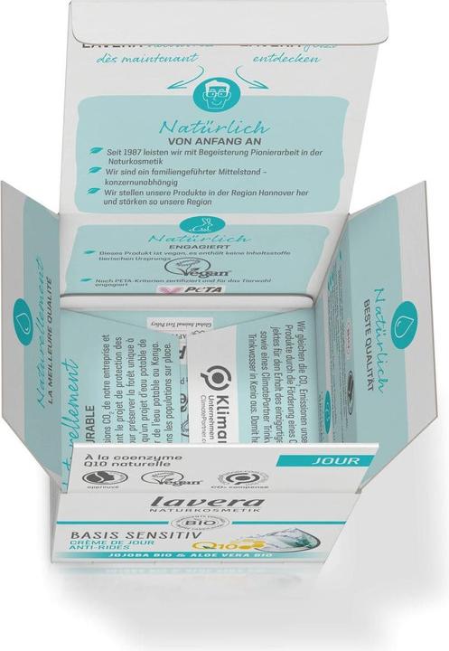 Actual product image Lavera Q10 basis sensitiv (50 ml, Day cream)