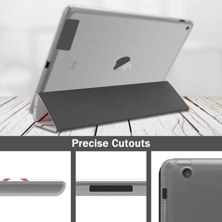 Produktbild Cadorabo Tablet Book Hülle Bunter Marmor (3, 4, IPad 2)
