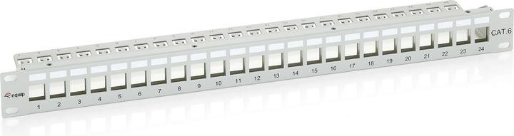Produktbild equip Patch Panel Hellgrau