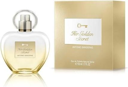 Immagine prodotto Antonio Banderas Her Golden Secret Eau de Toilette Spray per donna 50ml (Eau de toilette, 50 ml)