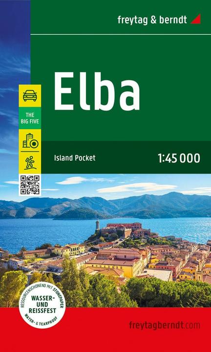 Produktbild Elba, Strassen- und Freizeitkarte 1:45.000, freytag & berndt
