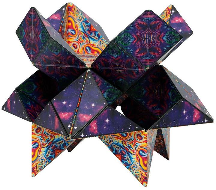 Actual product image Shashibo GeoBender Cube Spaced Out (Multilingual)
