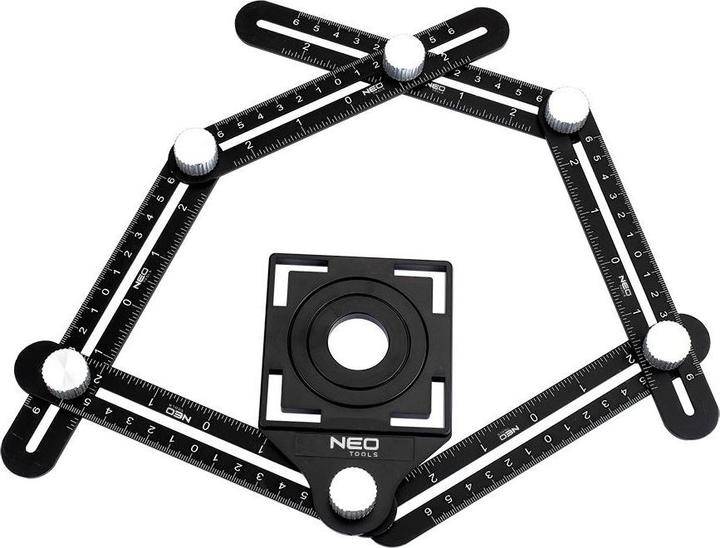 Actual product image Neo Angle ruler, 6 handles