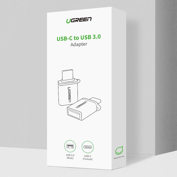 Image du produit Ugreen Adaptateur USB-C 3.1 vers USB-A 3.0 femelle (USB Type C, USB-A)