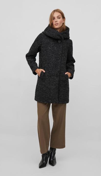 Actual product image Vila Wool blend hooded coat (38)