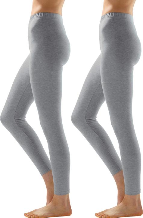 Produktbild Erwin Müller Damen-Leggings, lang 2er-Pack (40, 42)