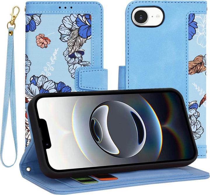 Actual product image Techsuit - FlipCraft - iPhone 16e - Vibrant Blue (Apple iPhone 16e)
