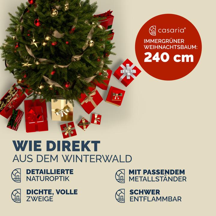 Produktbild Casaria Weihnachtsbaum (240 cm)