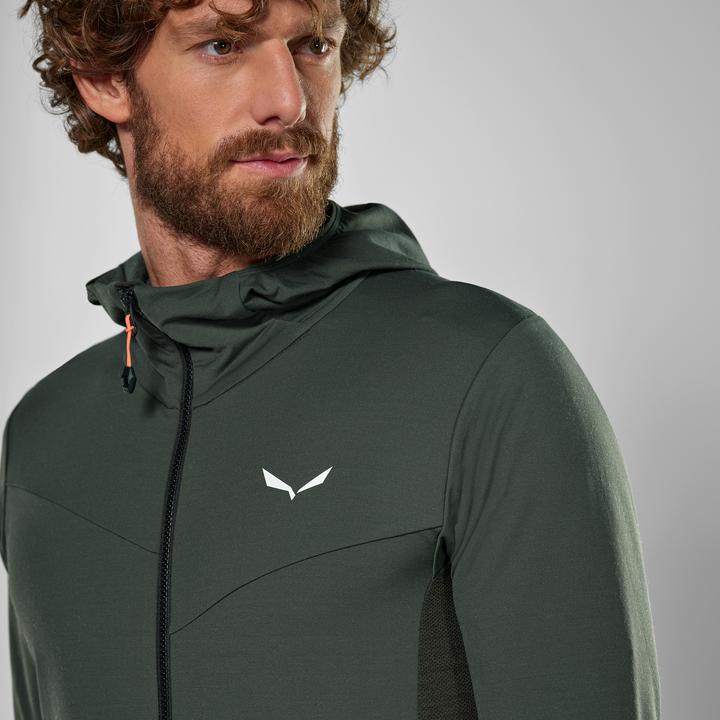 Immagine prodotto Salewa Giacca con cappuccio Puez Merino Durastretch (48, M)