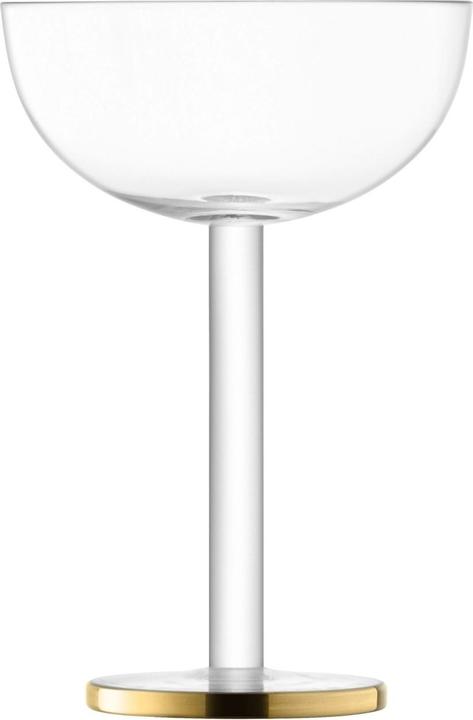 Image du produit LSA 2er Set Luca Coupe Glas 200ml - gold (2 dl, 1 x, Verres à apéritif)
