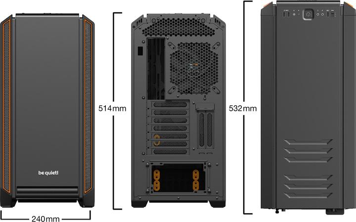 Image du produit be quiet! Silent Base 601 (ATX, mATX, Mini-ITX, E-ATX)