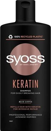 Image du produit Syoss Kératine (440 ml, Shampoing liquide)