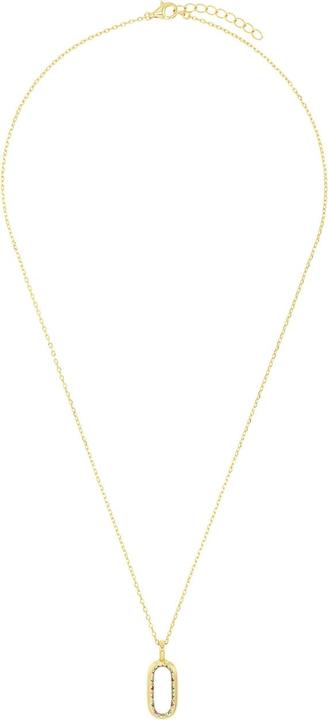 Immagine prodotto Amor Collana da donna, argento 925, zirconi sintetici. (Argento 925, 42 - 45 cm)