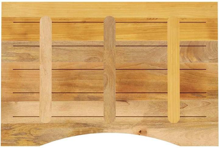 Image du produit VidaXL Plateau de bureau Plateau de table de remplacement Plateau de table en bois massif Mango