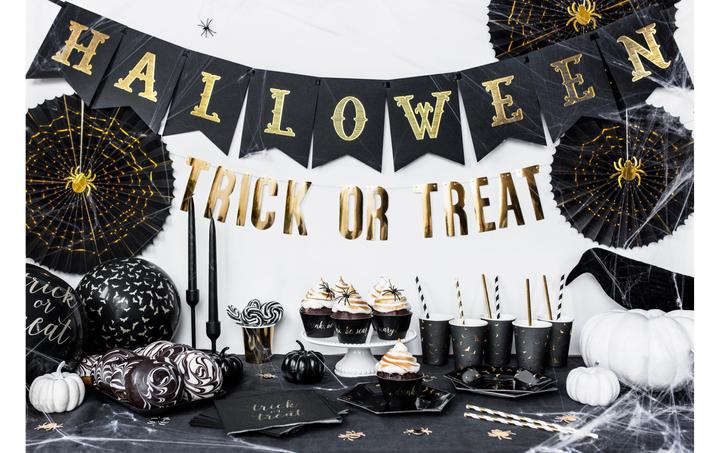 Immagine prodotto Partydeco Cannucce di carta con strisce opache dorate (10 pz.) (10 x)