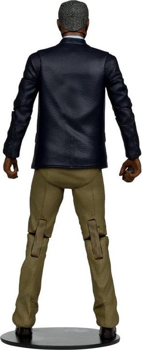 Actual product image McFarlane DC Multiverse Vehicle Tumbler with Lucuis Fox (The Dark Knight) (Gold Label)