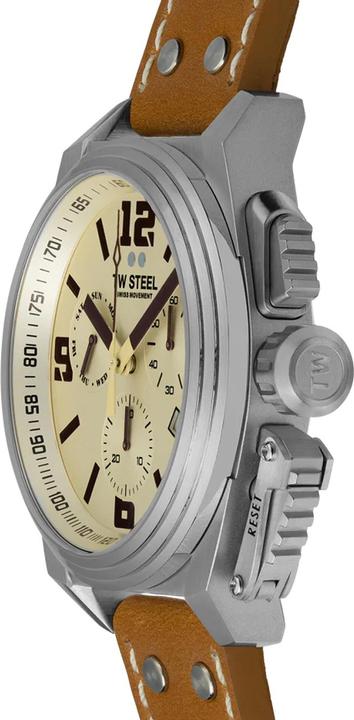 Immagine prodotto TW-Steel TW1110 Cronografo da uomo Canteen 46mm 10ATM (Cronografo, 46 mm)
