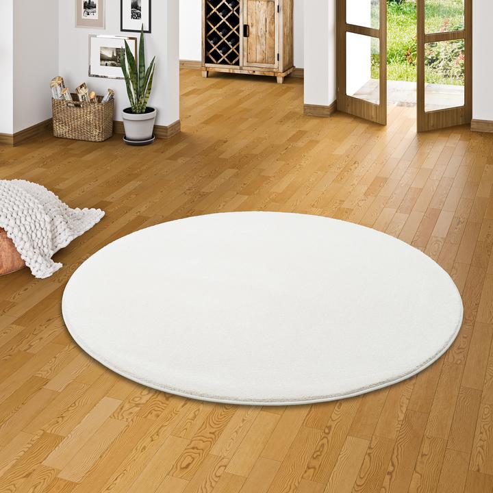 Immagine prodotto Snapstyle Tappeto velour di lusso ad alto pelo Touch (Ø 133 cm)