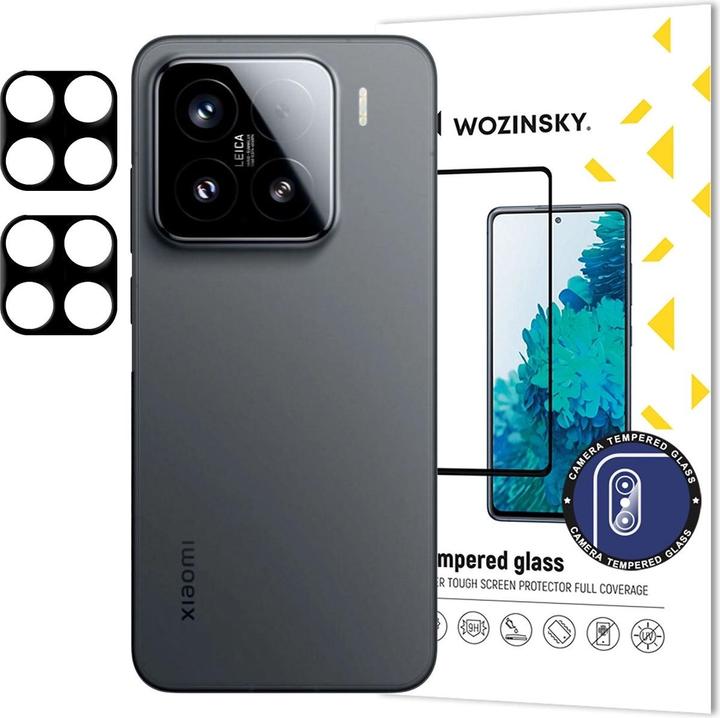 Immagine prodotto Wozinsky Full Camera Glass Tempered Glass für Xiaomi Redmi Note 14S, 2er-Pack (2 Pezzo/i, Xiaomi Redmi Note 14)