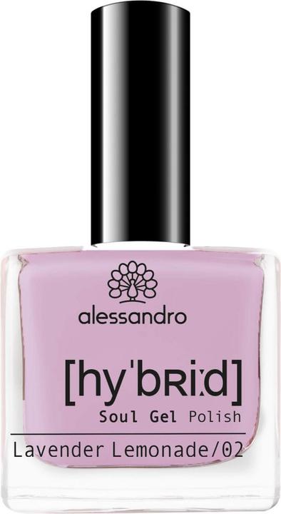 Alessandro Hybrid Soul Gel Polish Lavender Lemonade (Lavender Lemonade, Gel-Effekt Nagellack)