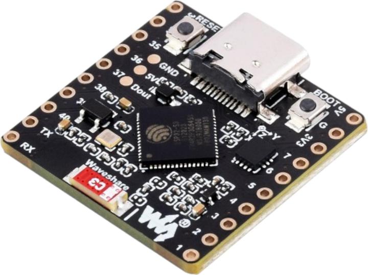 Actual product image Lilygo ESP32-S3 RGB-LED Matrix 8x8