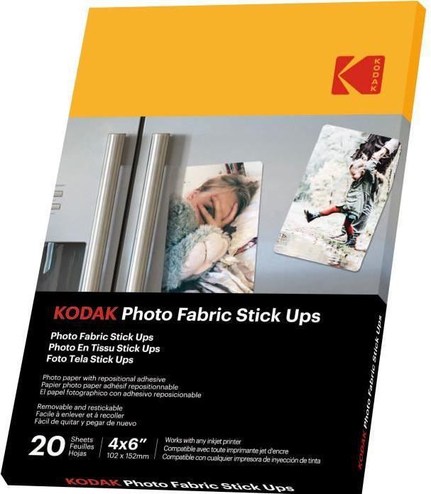 Kodak Adhesive Photo Paper -valokuvapaperi (255 g/m², 10 x 15 cm, 20 x)