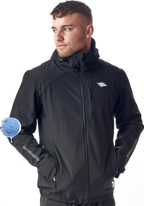Valkental Funktionale & reflektierende Softshelljacke für Outdooraktivitäten - Herren (M)